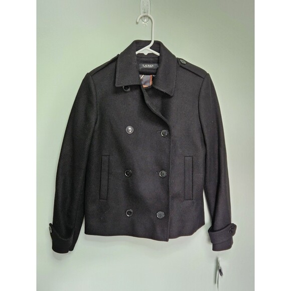 Ralph Lauren Jackets & Blazers - Sz 2 - Ralph Lauren Double Breasted Wool Blend Twill JacketLauren